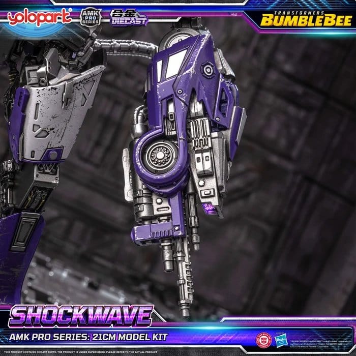 Transformers: Bumblebee the Movie AMK PRO Series Plastic Model Kit Shockwave 21 cm - Preorder - ETA: 25.01.2027