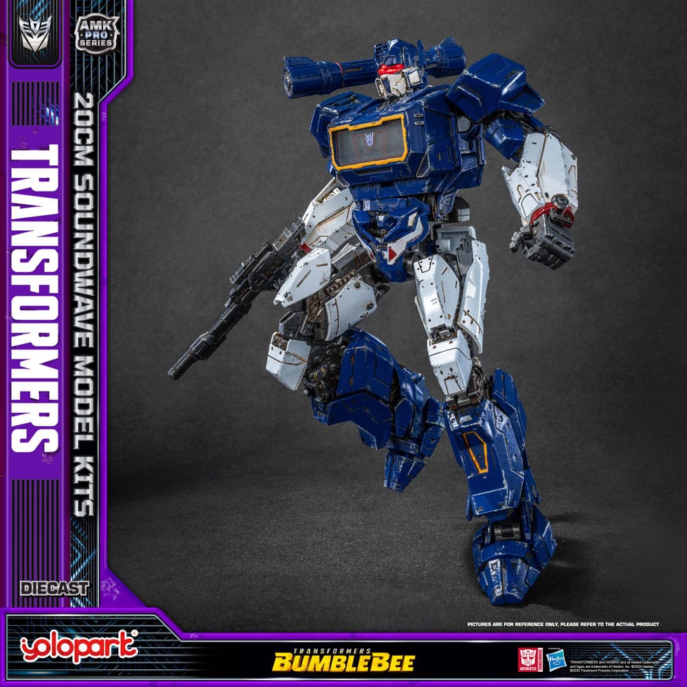 Transformers: Bumblebee AMK Pro Series Plastic Model Kit Soundwave (Oversea Version) 20 cm     - Preorder - ETA: 09.08.2026