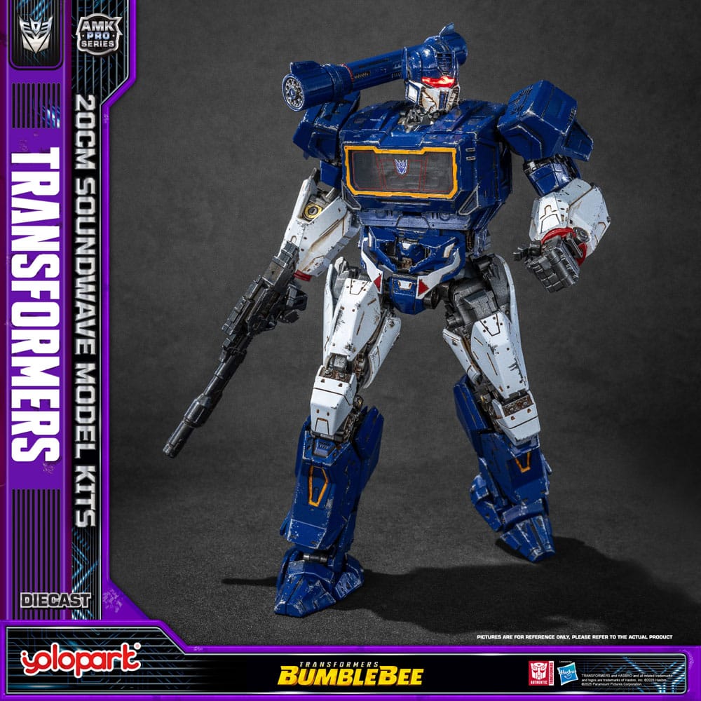 Transformers: Bumblebee AMK Pro Series Plastic Model Kit Soundwave (Oversea Version) 20 cm     - Preorder - ETA: 09.08.2026