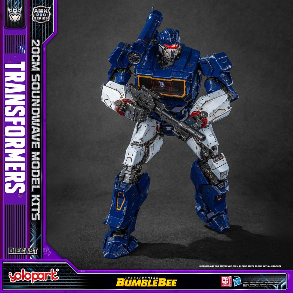 Transformers: Bumblebee AMK Pro Series Plastic Model Kit Soundwave (Oversea Version) 20 cm     - Preorder - ETA: 09.08.2026