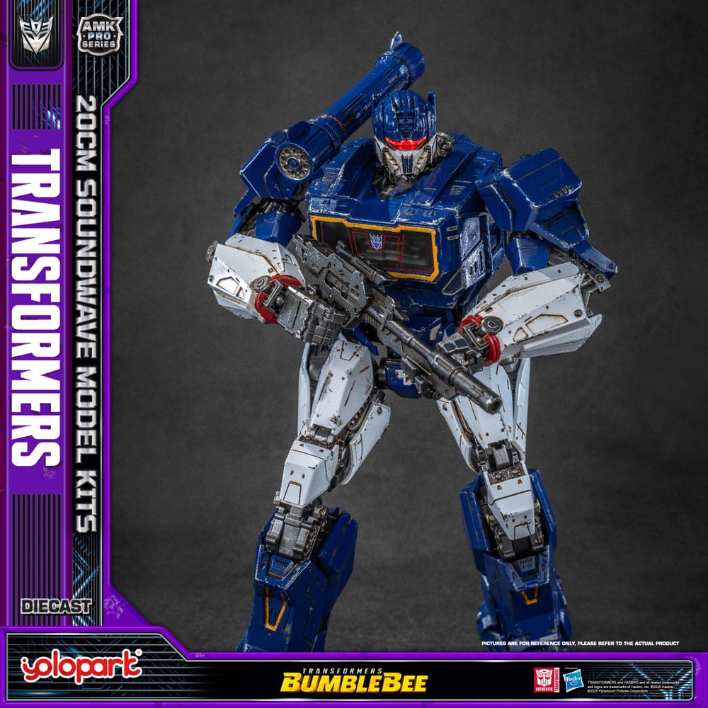 Transformers: Bumblebee AMK Pro Series Plastic Model Kit Soundwave (Oversea Version) 20 cm     - Preorder - ETA: 09.08.2026