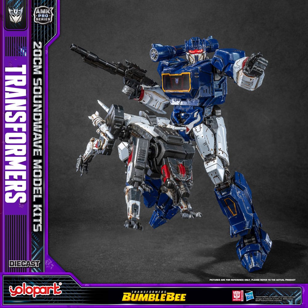 Transformers: Bumblebee AMK Pro Series Plastic Model Kit Soundwave (Oversea Version) 20 cm     - Preorder - ETA: 09.08.2026