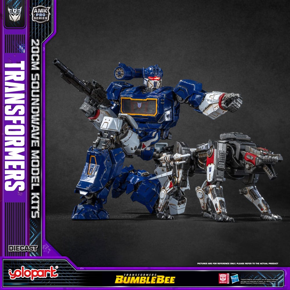 Transformers: Bumblebee AMK Pro Series Plastic Model Kit Soundwave (Oversea Version) 20 cm     - Preorder - ETA: 09.08.2026