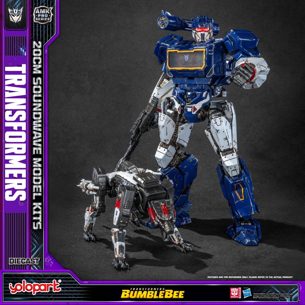 Transformers: Bumblebee AMK Pro Series Plastic Model Kit Soundwave (Oversea Version) 20 cm     - Preorder - ETA: 09.08.2026