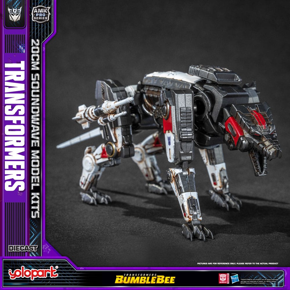 Transformers: Bumblebee AMK Pro Series Plastic Model Kit Soundwave (Oversea Version) 20 cm     - Preorder - ETA: 09.08.2026