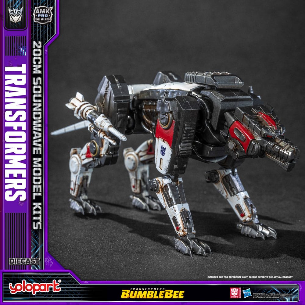 Transformers: Bumblebee AMK Pro Series Plastic Model Kit Soundwave (Oversea Version) 20 cm     - Preorder - ETA: 09.08.2026