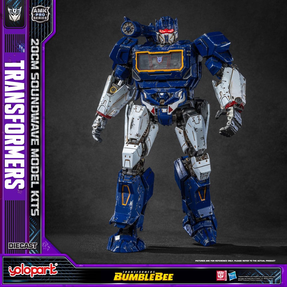 Transformers: Bumblebee AMK Pro Series Plastic Model Kit Soundwave (Oversea Version) 20 cm     - Preorder - ETA: 09.08.2026