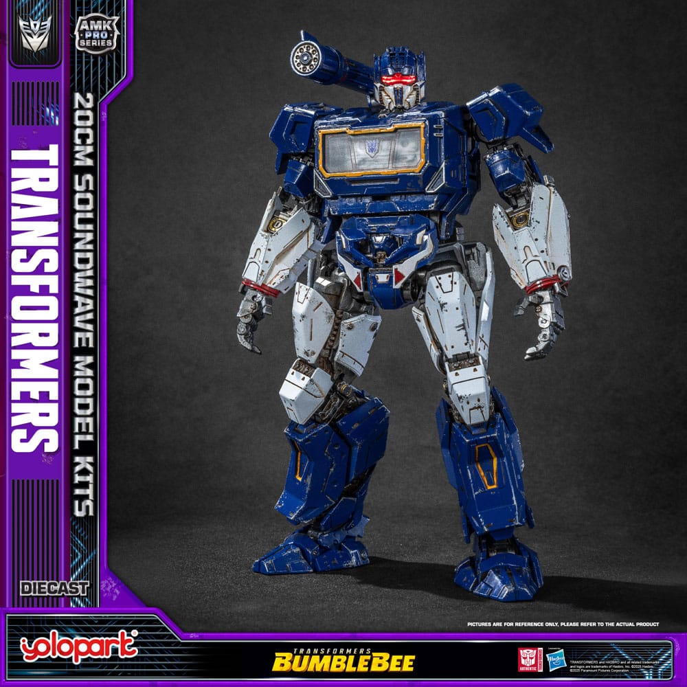 Transformers: Bumblebee AMK Pro Series Plastic Model Kit Soundwave (Oversea Version) 20 cm     - Preorder - ETA: 09.08.2026