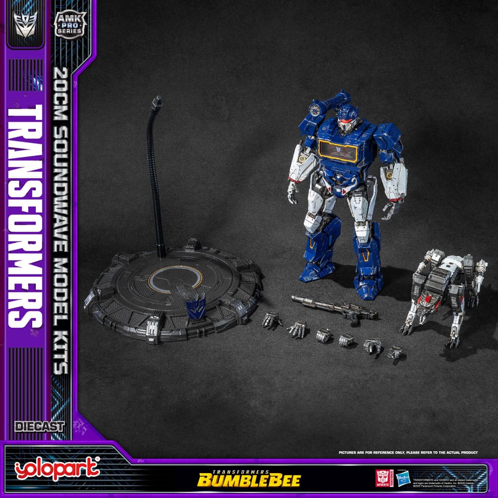 Transformers: Bumblebee AMK Pro Series Plastic Model Kit Soundwave (Oversea Version) 20 cm     - Preorder - ETA: 09.08.2026