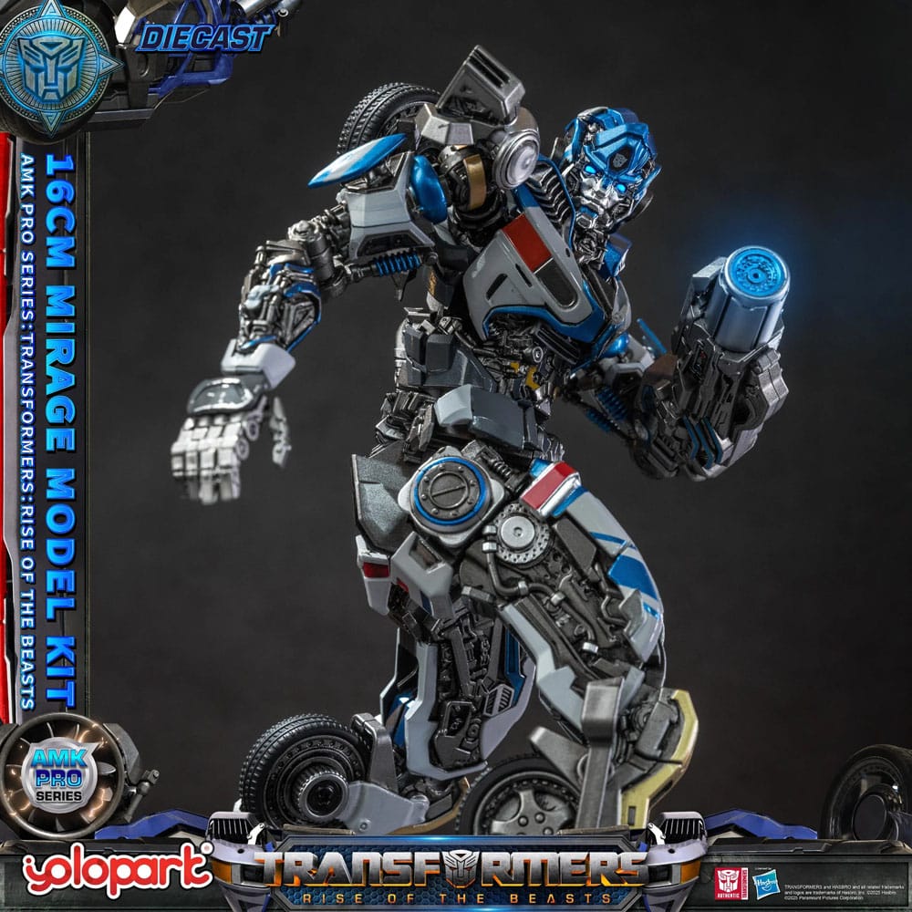 Transformers: Rise of the Beasts AMK Pro Series Plastic Model Kit Mirage (Oversea Version) 16 cm    - Versand: 5-7 Tage nach Bestellung