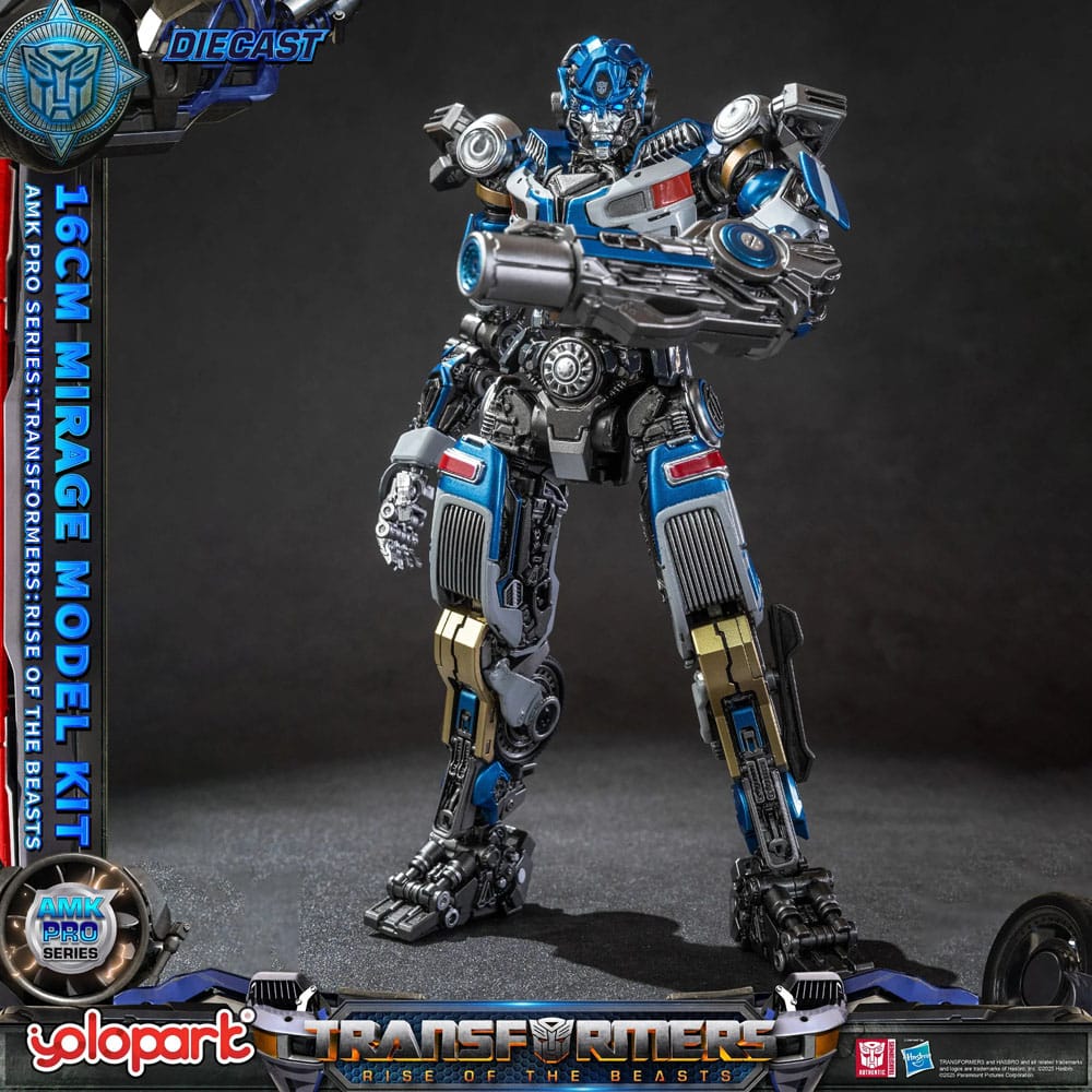 Transformers: Rise of the Beasts AMK Pro Series Plastic Model Kit Mirage (Oversea Version) 16 cm    - Versand: 5-7 Tage nach Bestellung