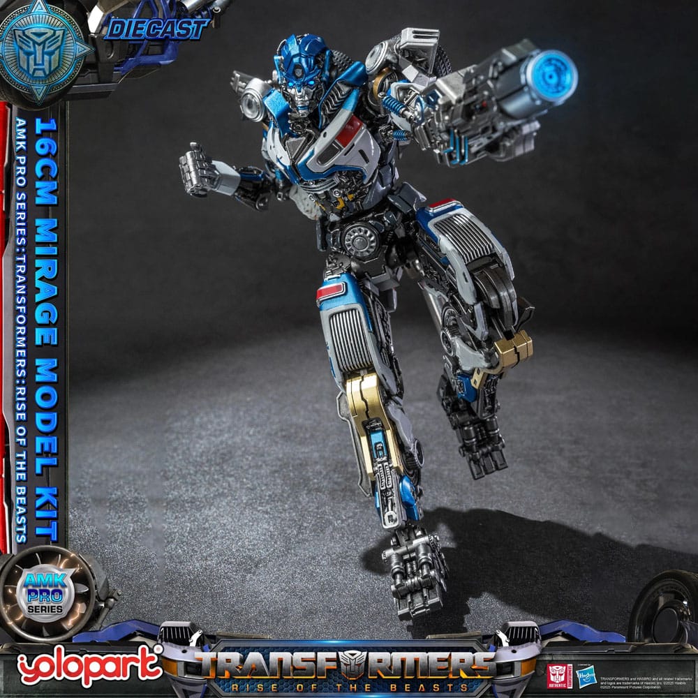 Transformers: Rise of the Beasts AMK Pro Series Plastic Model Kit Mirage (Oversea Version) 16 cm    - Versand: 5-7 Tage nach Bestellung