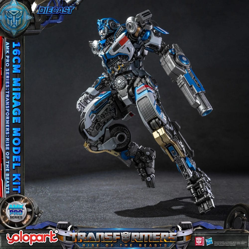 Transformers: Rise of the Beasts AMK Pro Series Plastic Model Kit Mirage (Oversea Version) 16 cm    - Versand: 5-7 Tage nach Bestellung