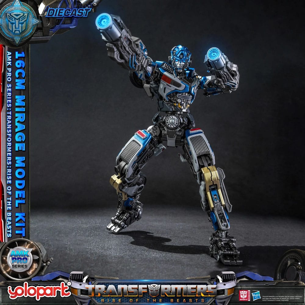 Transformers: Rise of the Beasts AMK Pro Series Plastic Model Kit Mirage (Oversea Version) 16 cm    - Versand: 5-7 Tage nach Bestellung