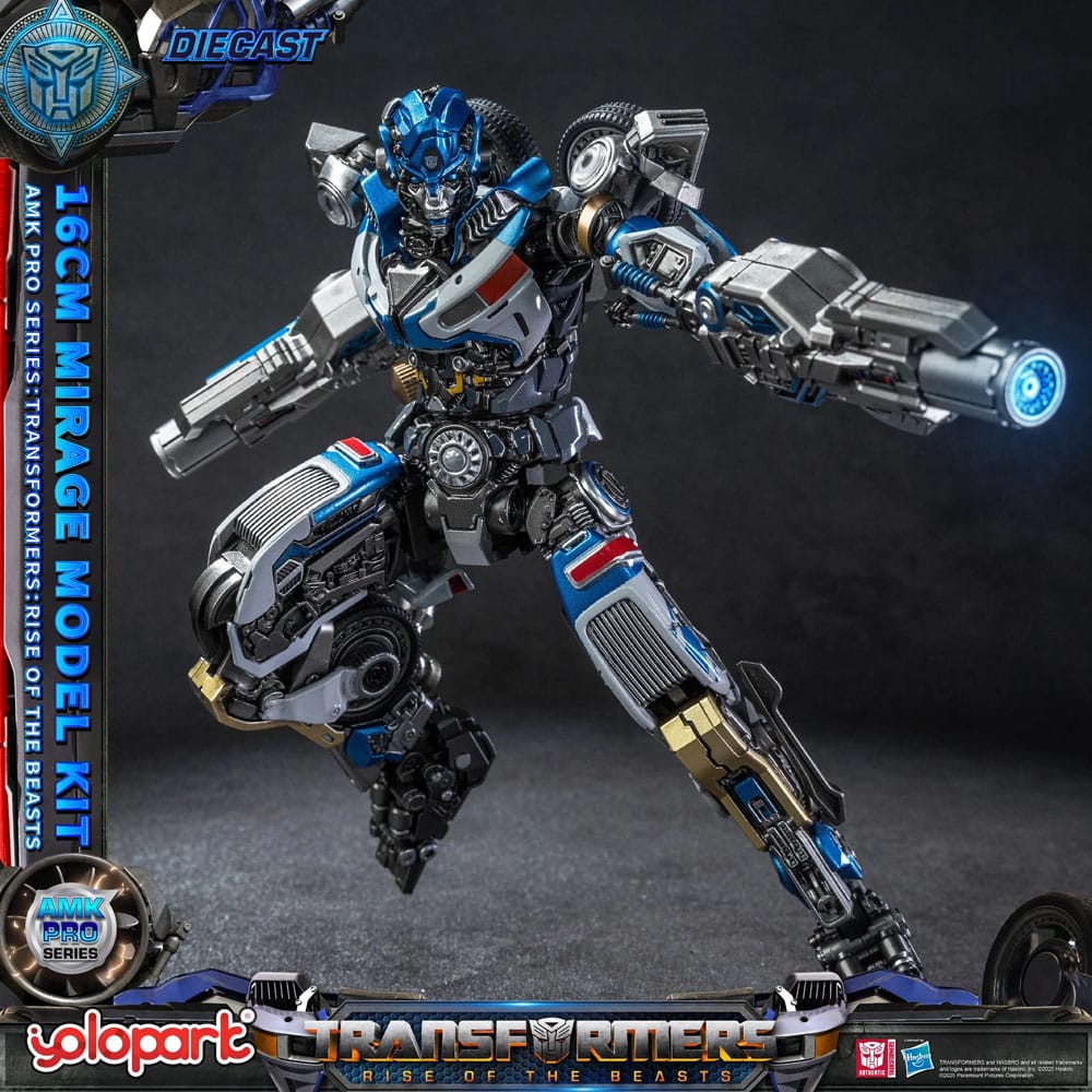 Transformers: Rise of the Beasts AMK Pro Series Plastic Model Kit Mirage (Oversea Version) 16 cm    - Versand: 5-7 Tage nach Bestellung