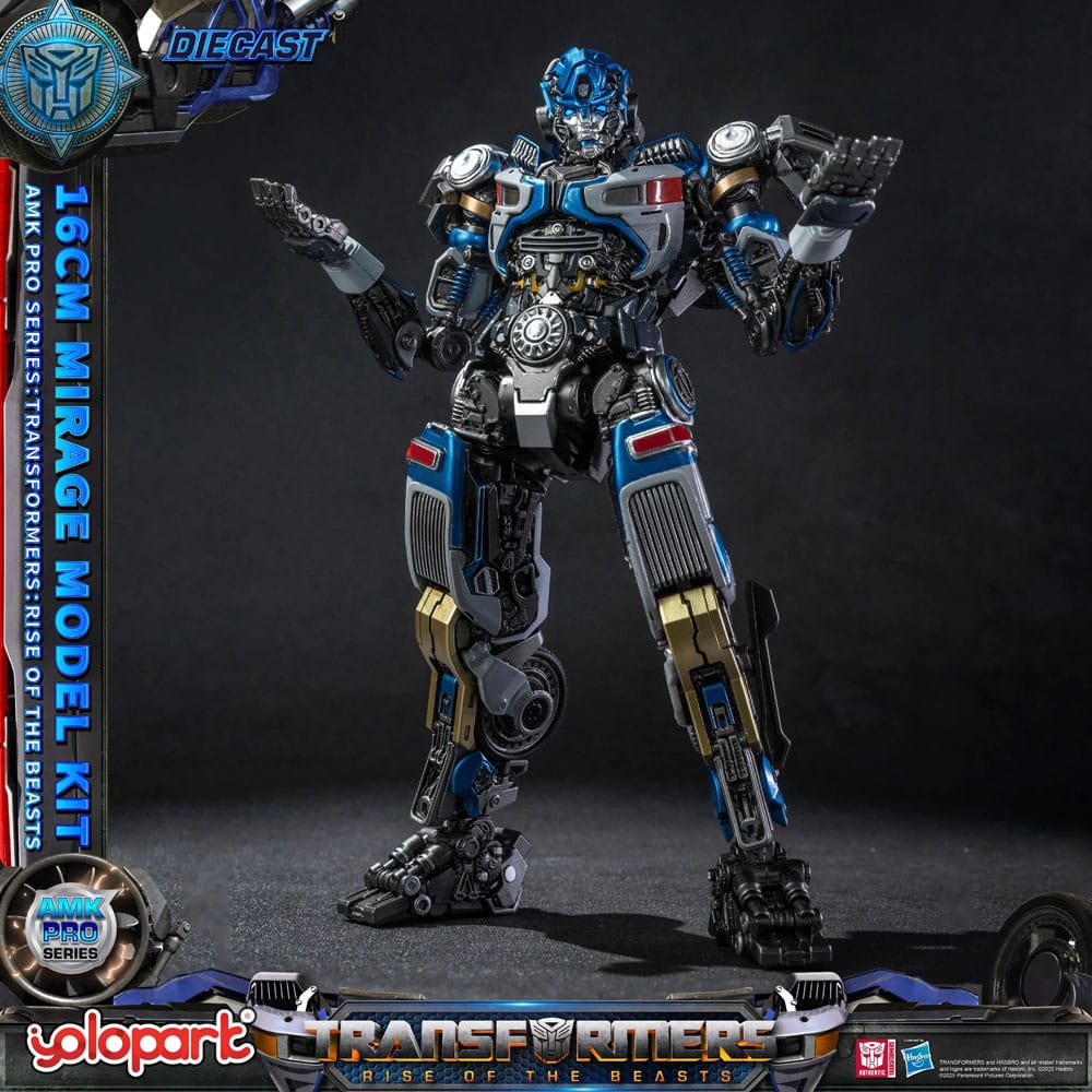 Transformers: Rise of the Beasts AMK Pro Series Plastic Model Kit Mirage (Oversea Version) 16 cm    - Versand: 5-7 Tage nach Bestellung
