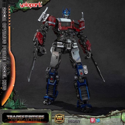 Transformers: Rise of the Beasts AMK Pro Series Plastic Model Kit Optimus Prime (Oversea Version) 20 cm     - Preorder - ETA: 06.11.2025