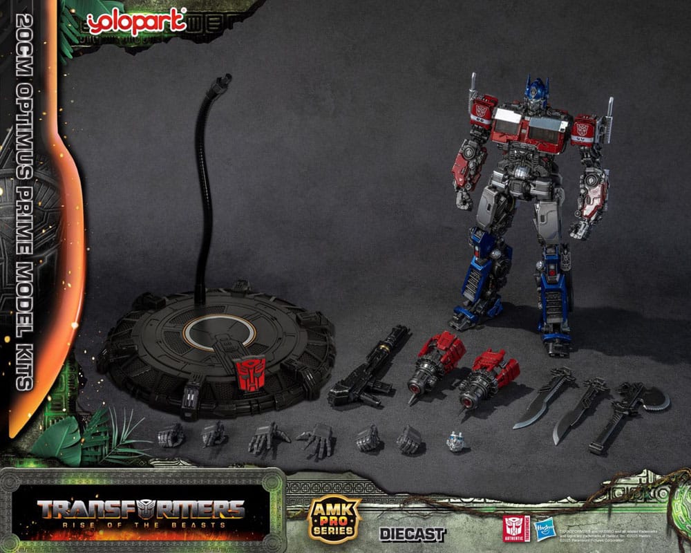 Transformers: Rise of the Beasts AMK Pro Series Plastic Model Kit Optimus Prime (Oversea Version) 20 cm     - Preorder - ETA: 06.11.2025