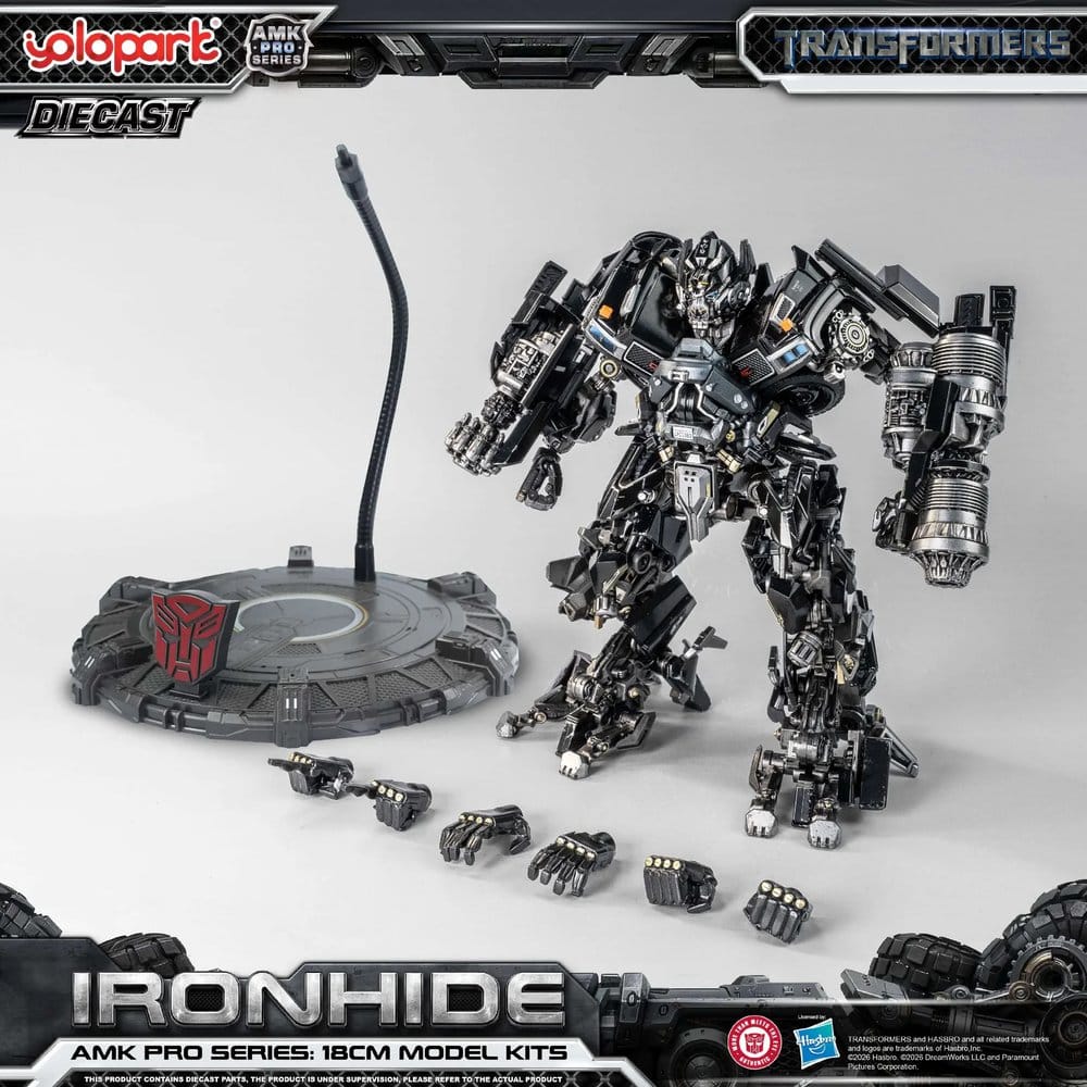 Transformers (2007) AMK PRO Series Plastic Model Kit Ironhide 18 cm - Preorder - ETA: 25.09.2026