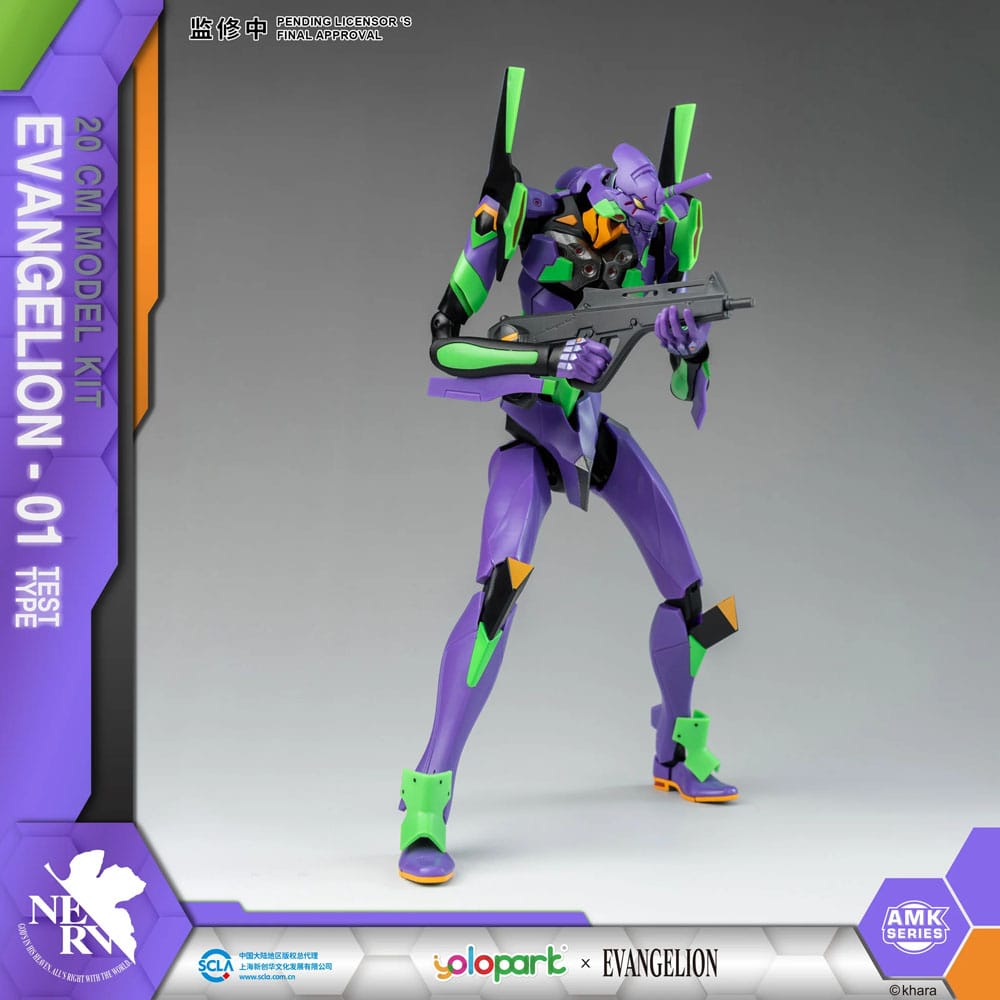 Neon Genesis Evangelion AMK Series Plastic Model Kit Eva-01 20 cm      - Preorder - ETA: 20.12.2025