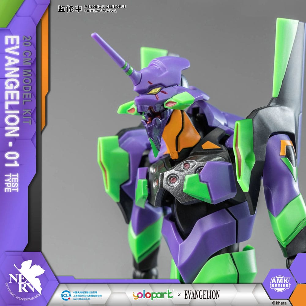 Neon Genesis Evangelion AMK Series Plastic Model Kit Eva-01 20 cm      - Preorder - ETA: 20.12.2025