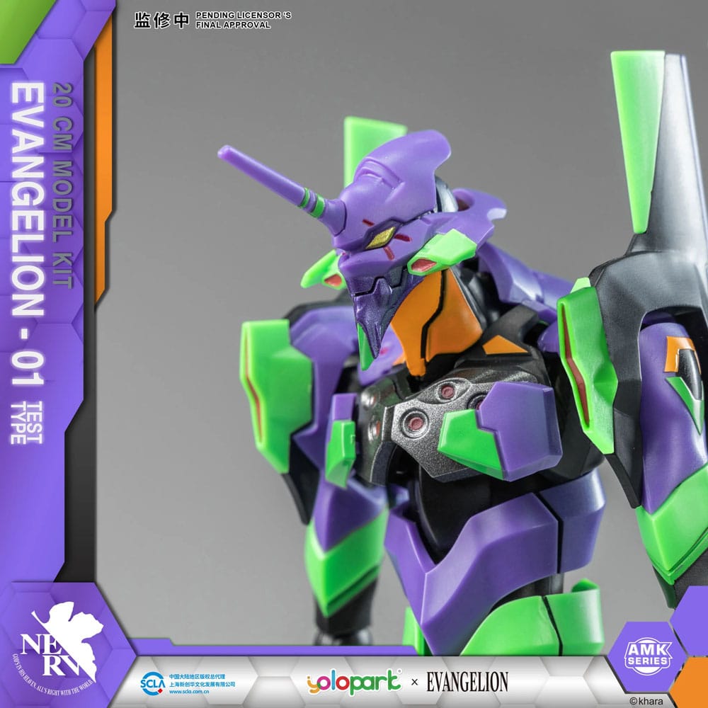 Neon Genesis Evangelion AMK Series Plastic Model Kit Eva-01 20 cm      - Preorder - ETA: 20.12.2025