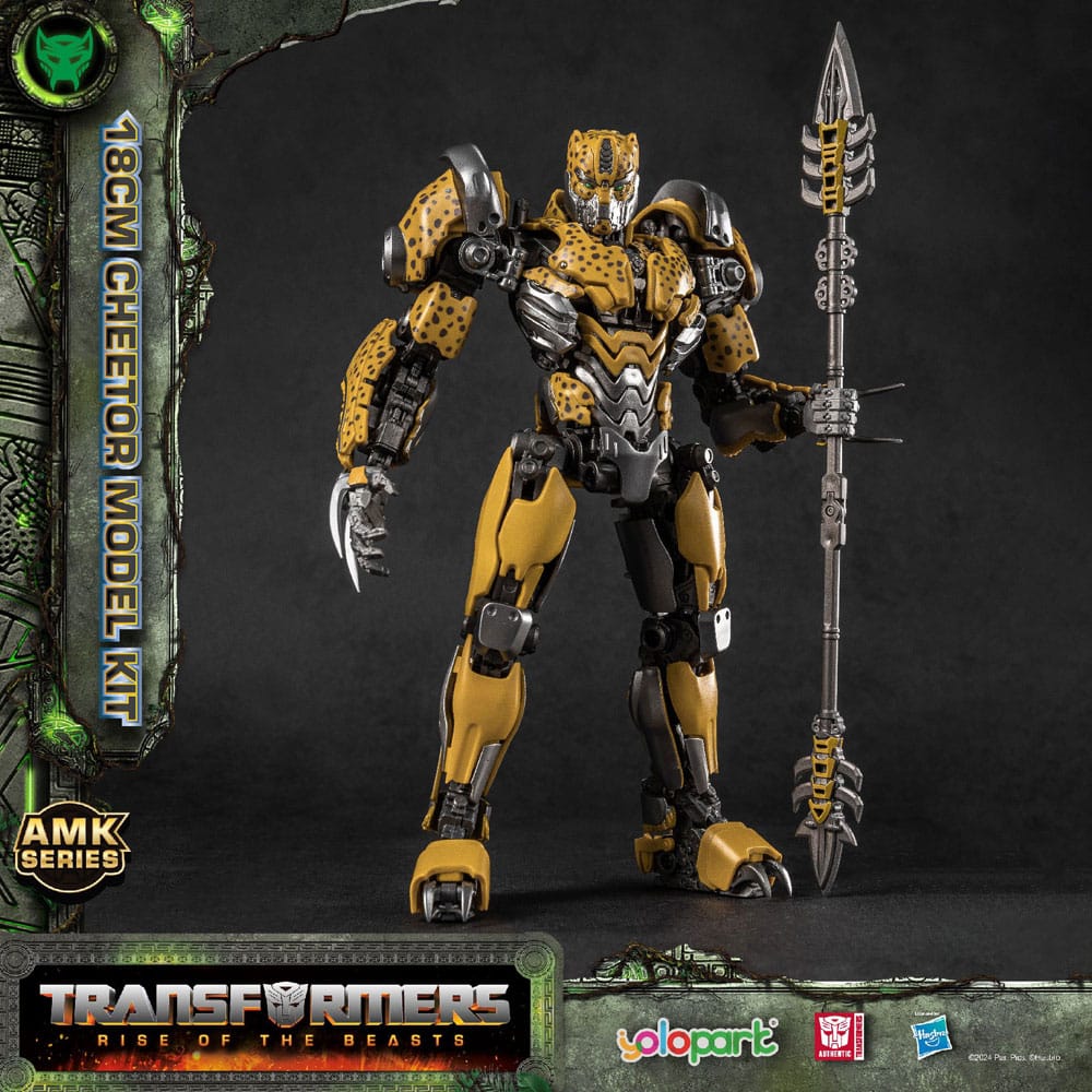 Transformers: Rise of the Beasts AMK Series Plastic Model Kit Cheetor 22 cm  - Preorder - ETA: 06.11.2025