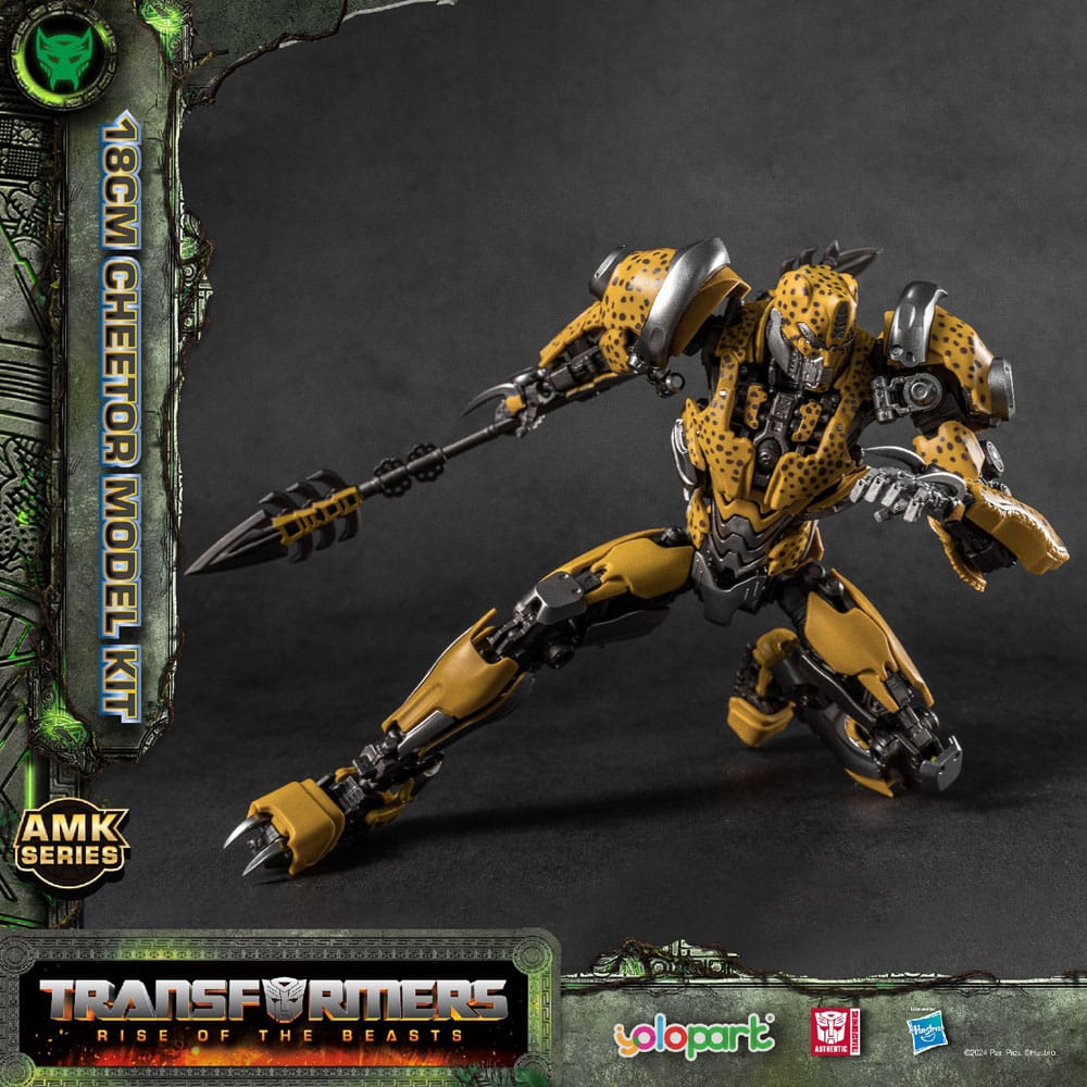 Transformers: Rise of the Beasts AMK Series Plastic Model Kit Cheetor 22 cm  - Preorder - ETA: 06.11.2025