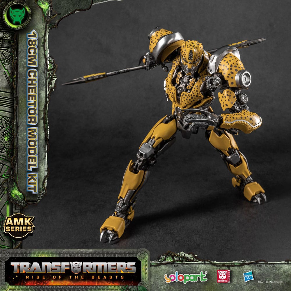 Transformers: Rise of the Beasts AMK Series Plastic Model Kit Cheetor 22 cm  - Preorder - ETA: 06.11.2025