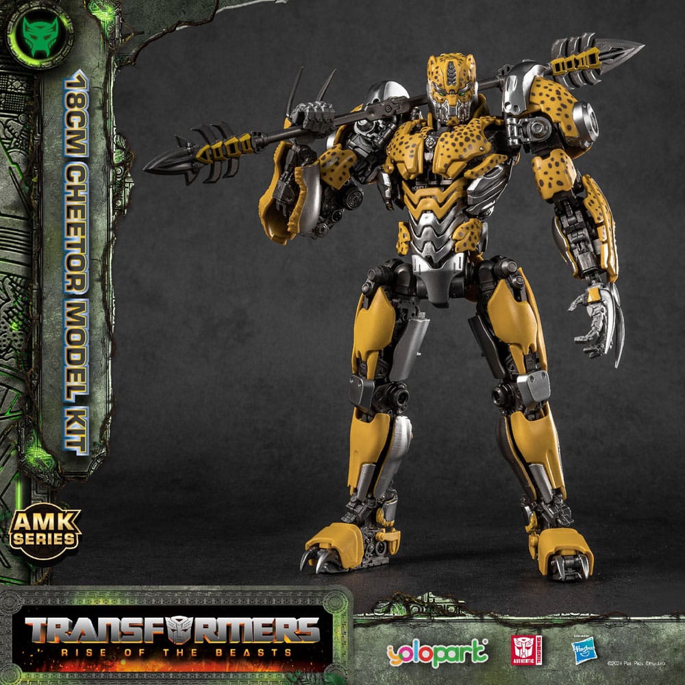 Transformers: Rise of the Beasts AMK Series Plastic Model Kit Cheetor 22 cm  - Preorder - ETA: 06.11.2025