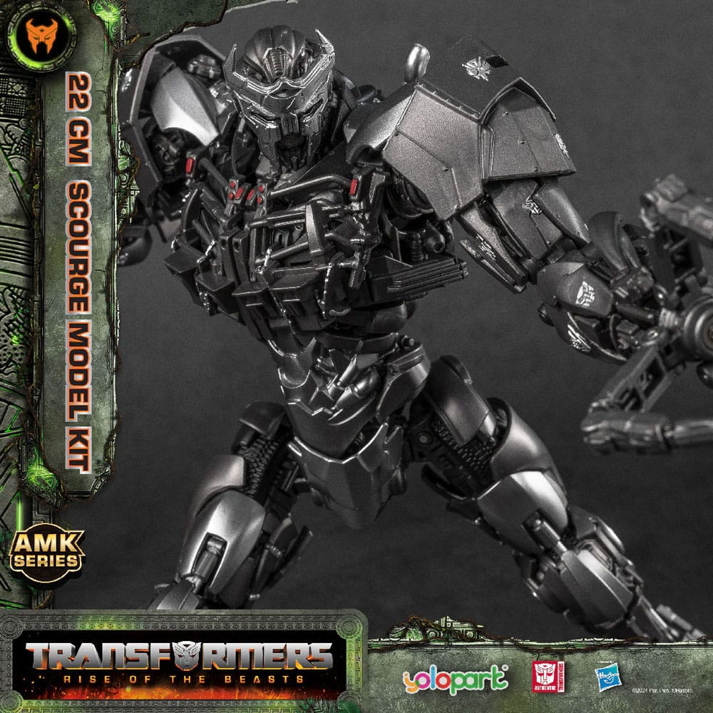 Transformers: Rise of the Beasts AMK Series Plastic Model Kit Scourge 22 cm  - Preorder - ETA: 20.12.2025