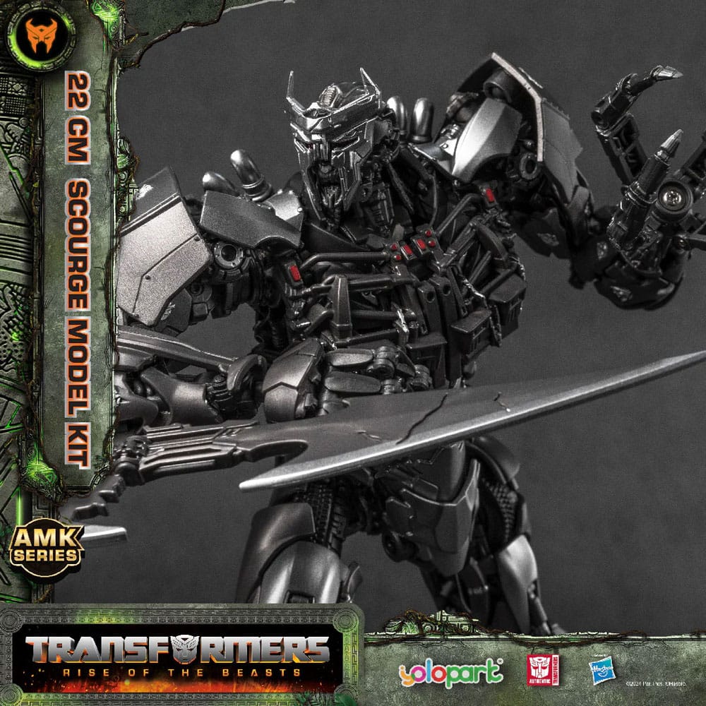 Transformers: Rise of the Beasts AMK Series Plastic Model Kit Scourge 22 cm  - Preorder - ETA: 20.12.2025