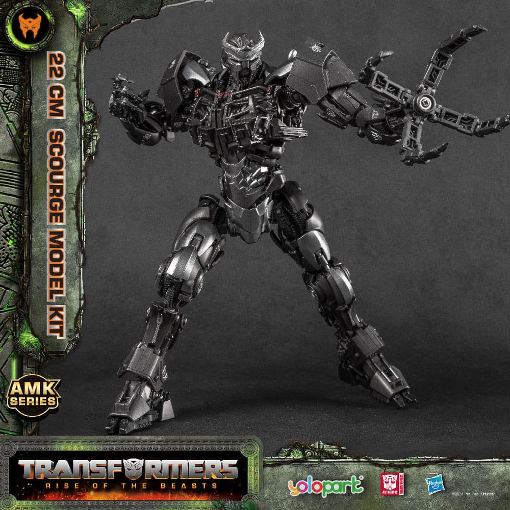 Transformers: Rise of the Beasts AMK Series Plastic Model Kit Scourge 22 cm  - Preorder - ETA: 20.12.2025