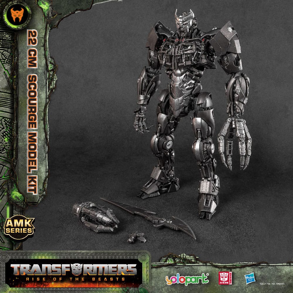 Transformers: Rise of the Beasts AMK Series Plastic Model Kit Scourge 22 cm  - Preorder - ETA: 20.12.2025