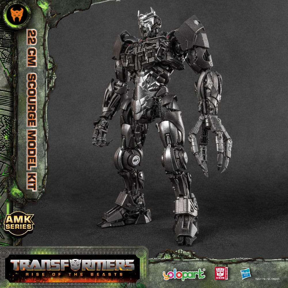 Transformers: Rise of the Beasts AMK Series Plastic Model Kit Scourge 22 cm  - Preorder - ETA: 20.12.2025
