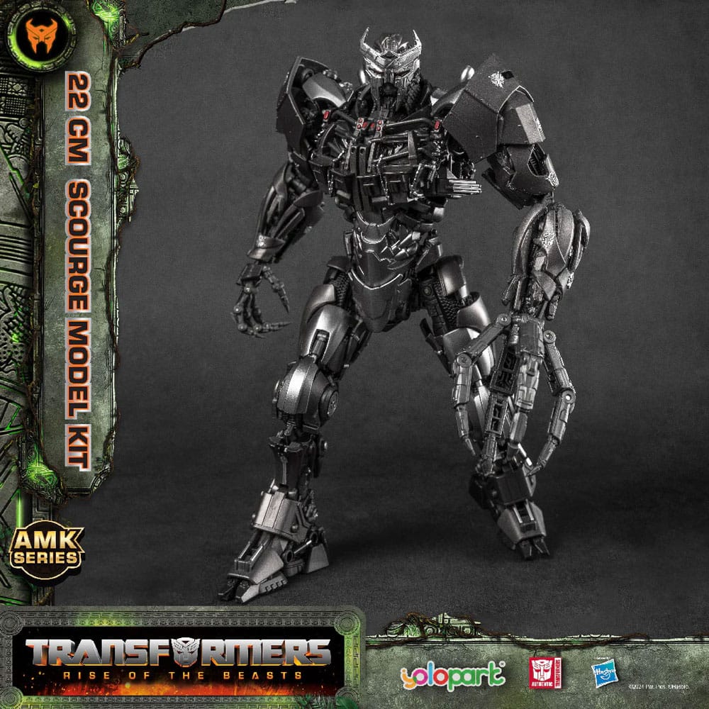Transformers: Rise of the Beasts AMK Series Plastic Model Kit Scourge 22 cm  - Preorder - ETA: 20.12.2025