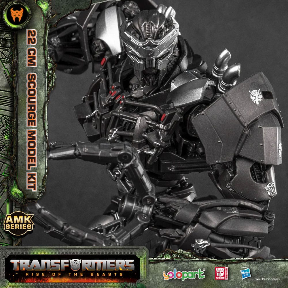Transformers: Rise of the Beasts AMK Series Plastic Model Kit Scourge 22 cm  - Preorder - ETA: 20.12.2025