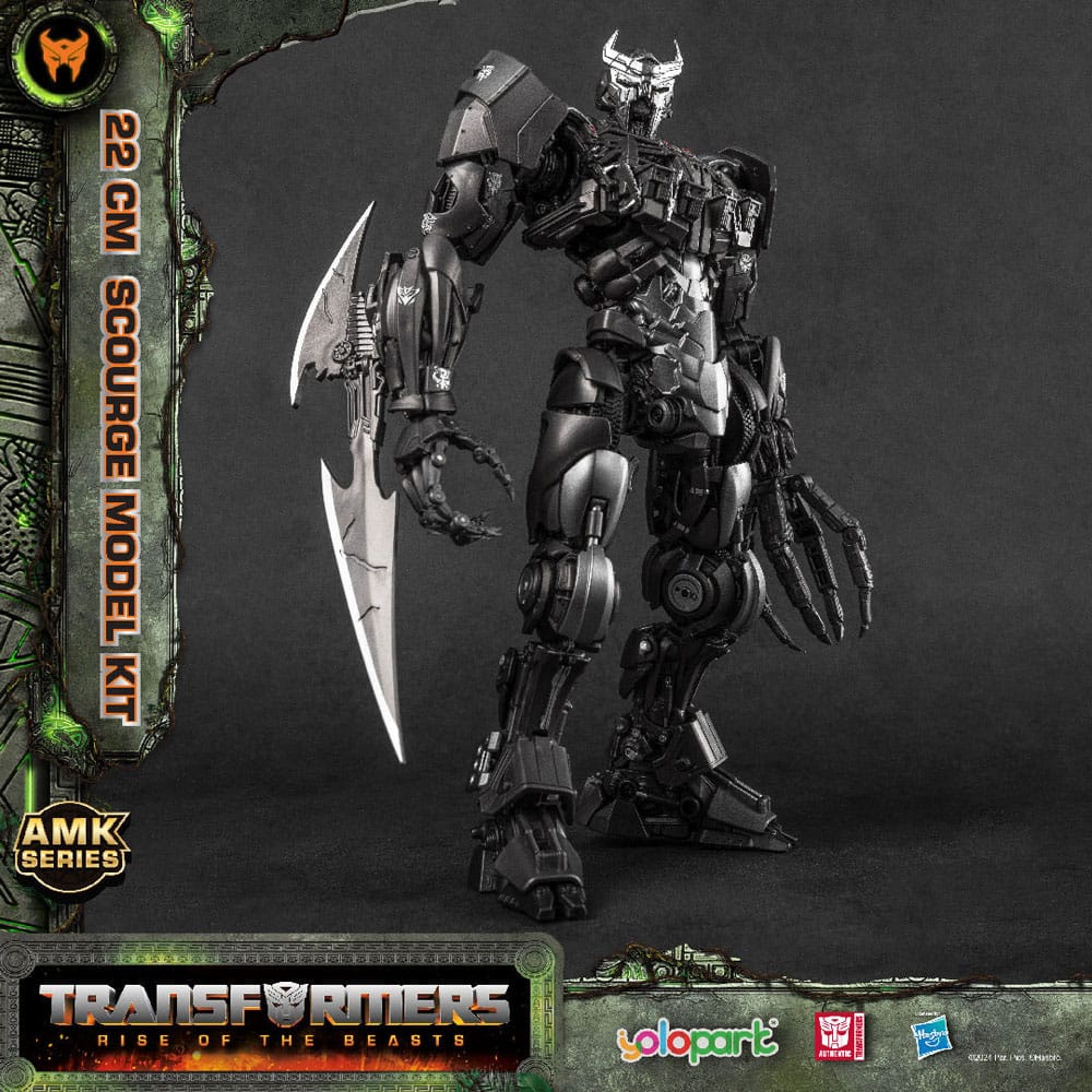 Transformers: Rise of the Beasts AMK Series Plastic Model Kit Scourge 22 cm  - Preorder - ETA: 20.12.2025