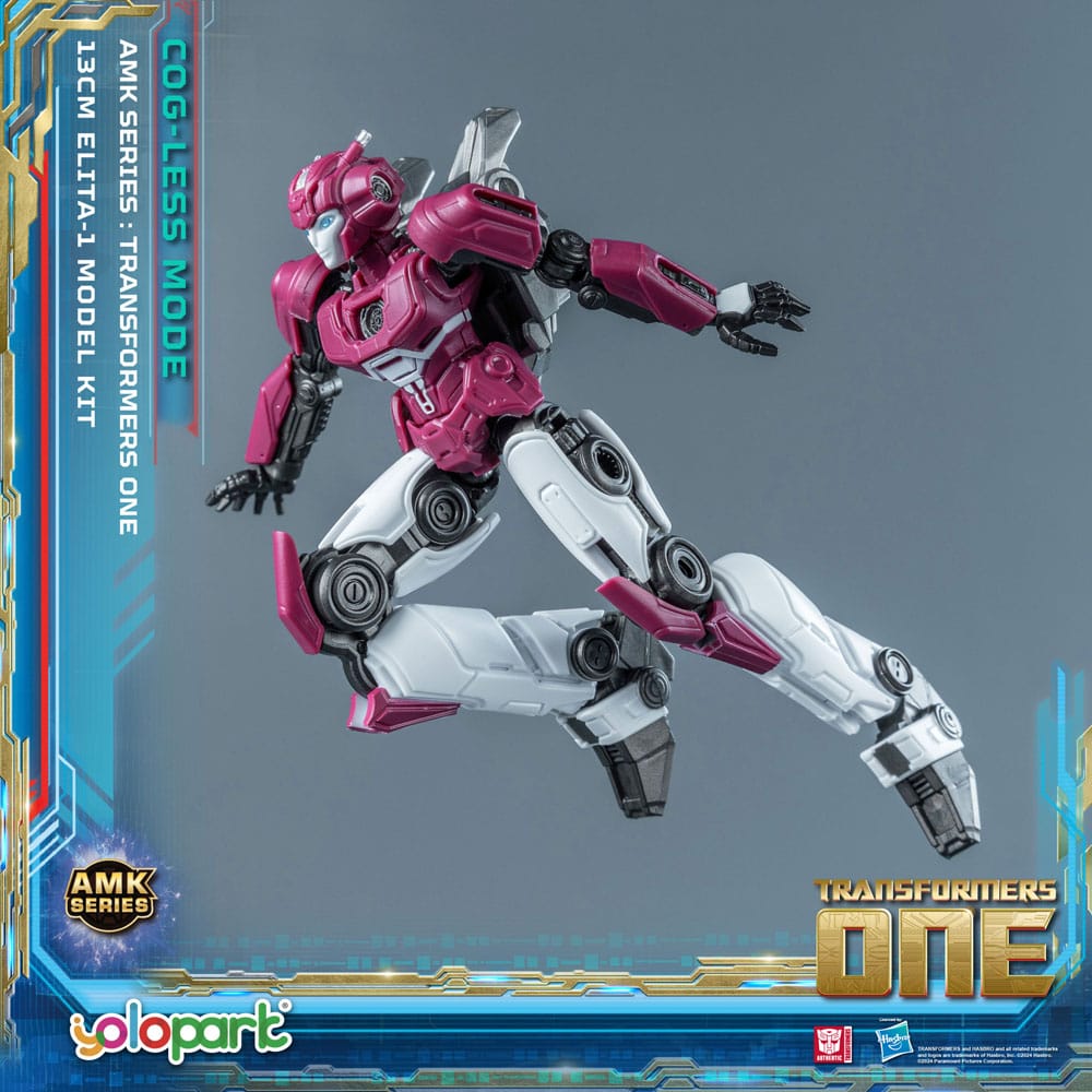 Transformers 8 AMK Mini Series Plastic Model Kit Elita-1 13 cm   - Versand: 5-7 Tage nach Bestellung