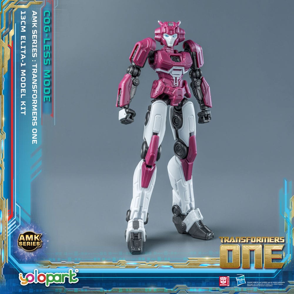 Transformers 8 AMK Mini Series Plastic Model Kit Elita-1 13 cm   - Versand: 5-7 Tage nach Bestellung
