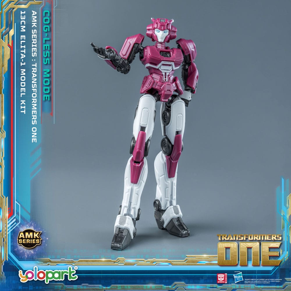 Transformers 8 AMK Mini Series Plastic Model Kit Elita-1 13 cm   - Versand: 5-7 Tage nach Bestellung
