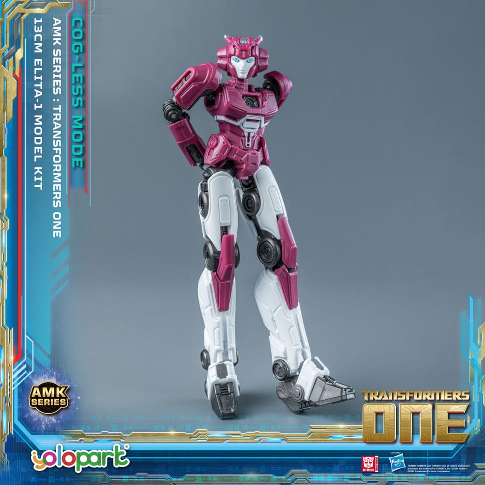 Transformers 8 AMK Mini Series Plastic Model Kit Elita-1 13 cm   - Versand: 5-7 Tage nach Bestellung