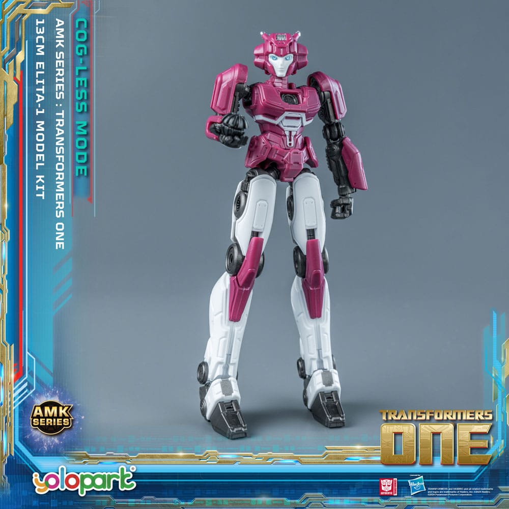 Transformers 8 AMK Mini Series Plastic Model Kit Elita-1 13 cm   - Versand: 5-7 Tage nach Bestellung