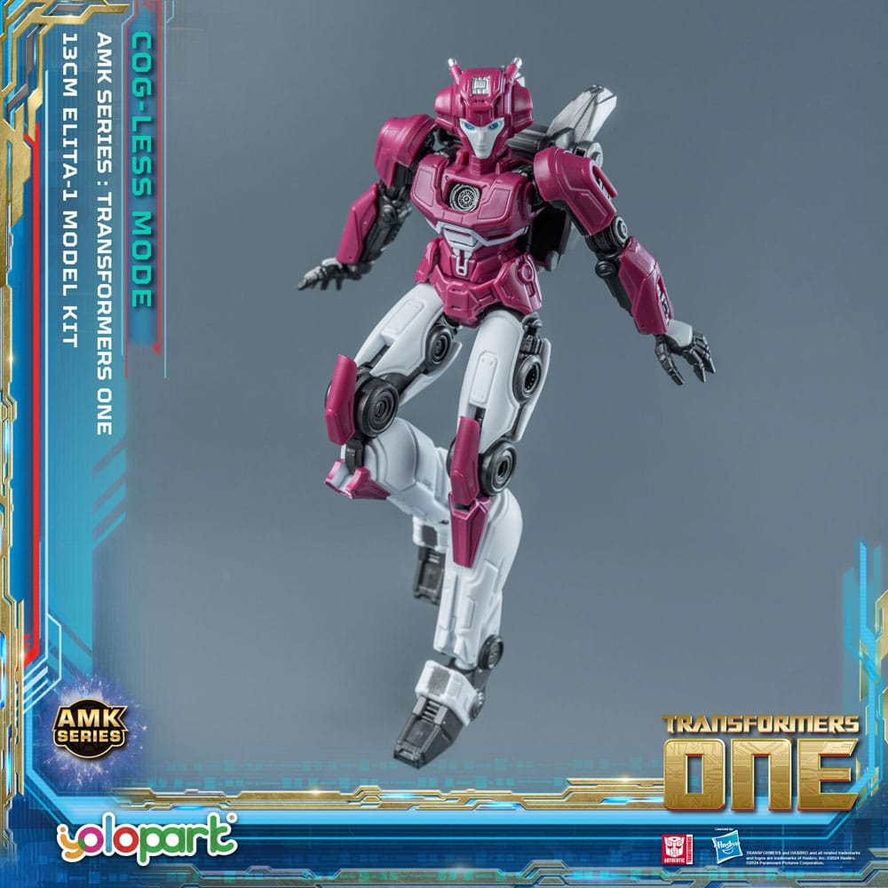 Transformers 8 AMK Mini Series Plastic Model Kit Elita-1 13 cm   - Versand: 5-7 Tage nach Bestellung