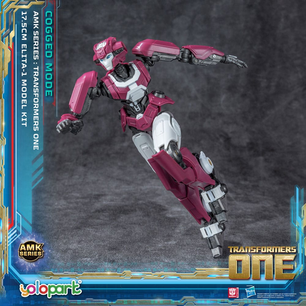 Transformers 8 AMK Series Plastic Model Kit Elita-1 20 cm     - Versand: 5-7 Tage nach Bestellung