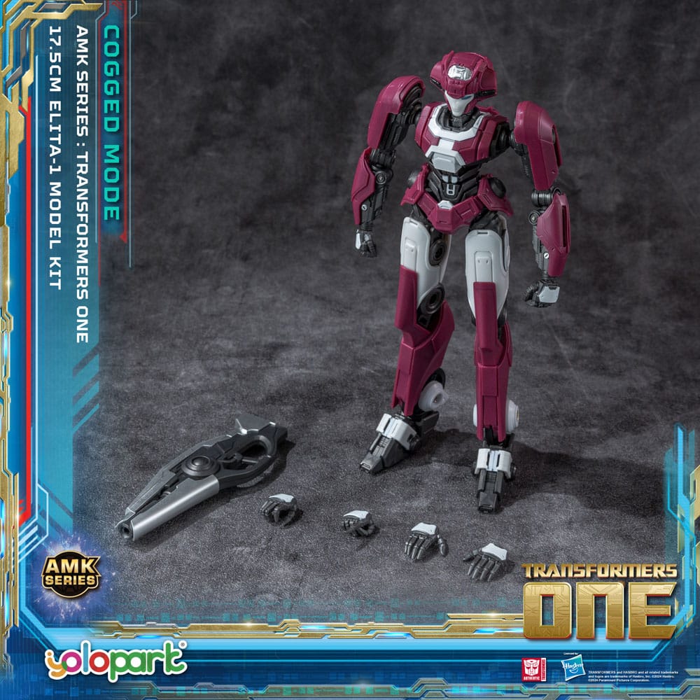Transformers 8 AMK Series Plastic Model Kit Elita-1 20 cm     - Versand: 5-7 Tage nach Bestellung