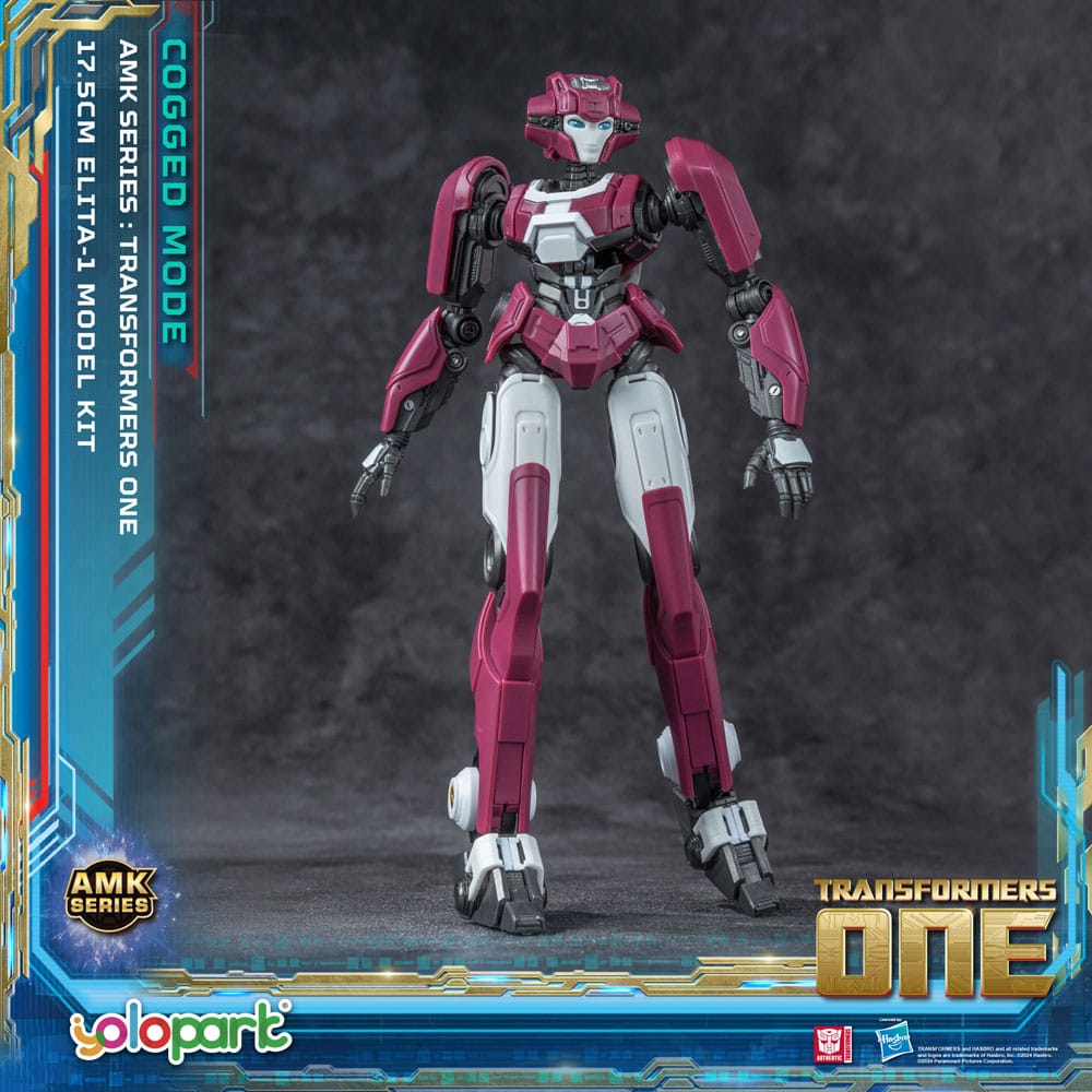 Transformers 8 AMK Series Plastic Model Kit Elita-1 20 cm     - Versand: 5-7 Tage nach Bestellung