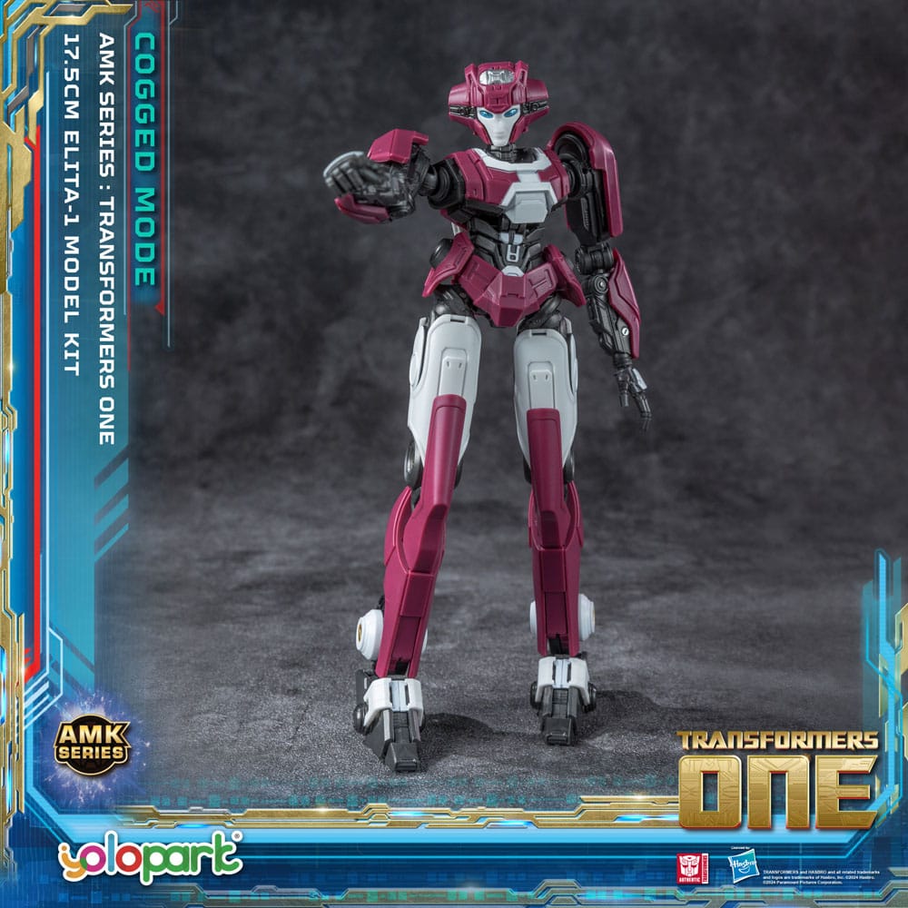 Transformers 8 AMK Series Plastic Model Kit Elita-1 20 cm     - Versand: 5-7 Tage nach Bestellung