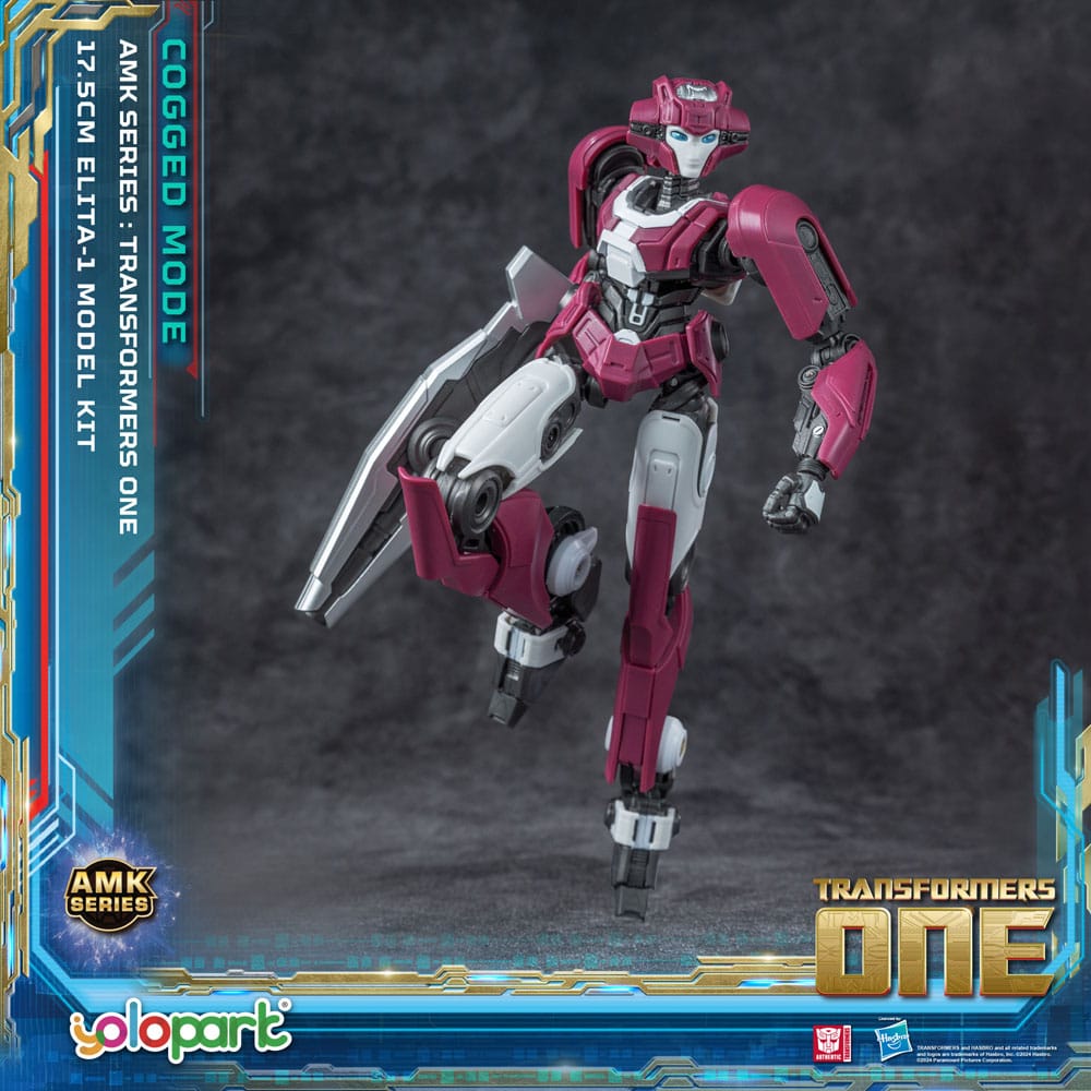 Transformers 8 AMK Series Plastic Model Kit Elita-1 20 cm     - Versand: 5-7 Tage nach Bestellung