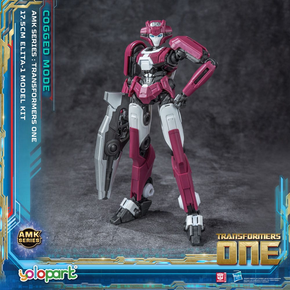 Transformers 8 AMK Series Plastic Model Kit Elita-1 20 cm     - Versand: 5-7 Tage nach Bestellung